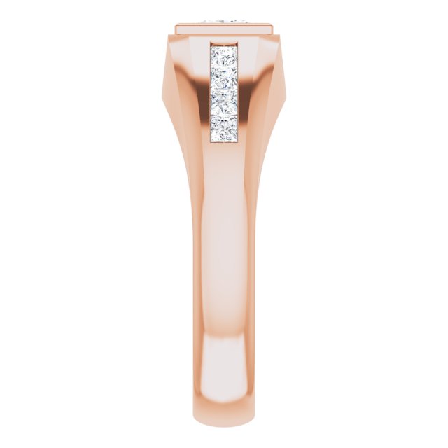 1 1/8 CTW Lab-Grown Diamond Band, 8.2 mm