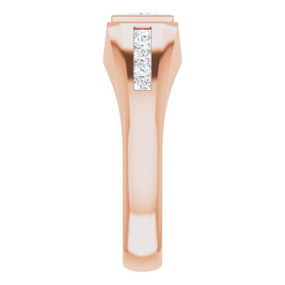 1 1/8 CTW Lab-Grown Diamond Band, 8.2 mm