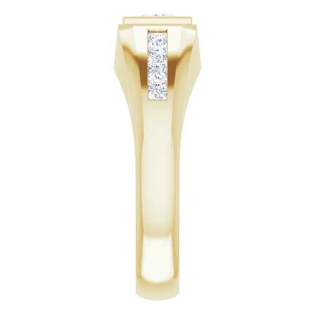 1 1/8 CTW Natural Diamond Band, 8.2 mm