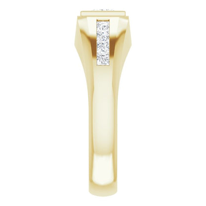 1 1/8 CTW Natural Diamond Band, 8.2 mm