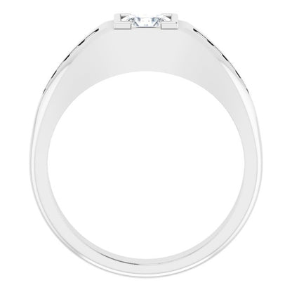 1 1/8 CTW Natural Diamond Band, 8.2 mm
