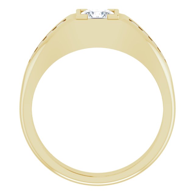 1 1/8 CTW Lab-Grown Diamond Band, 8.2 mm