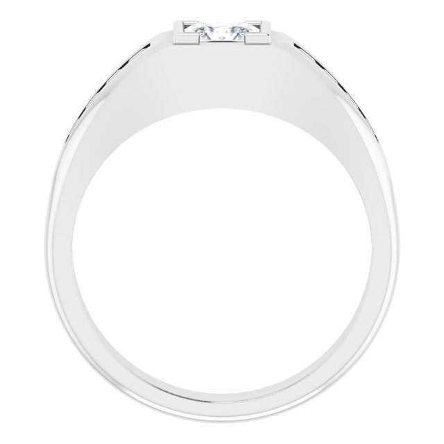 1 1/8 CTW Lab-Grown Diamond Band, 8.2 mm
