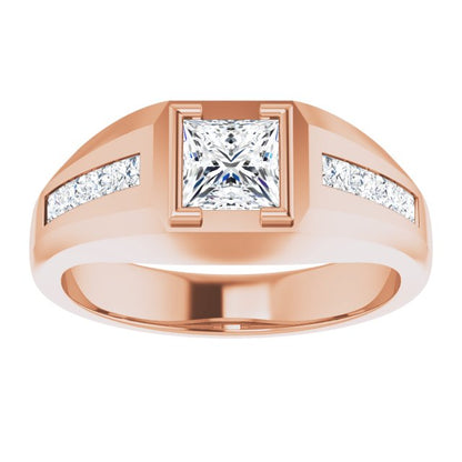 1 1/8 CTW Lab-Grown Diamond Band, 8.2 mm