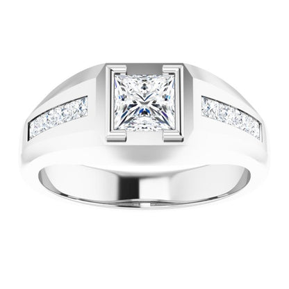 1 1/8 CTW Lab-Grown Diamond Band, 8.2 mm
