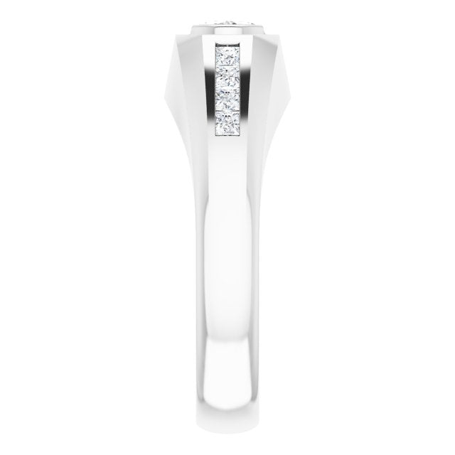 3/4 CTW Lab-Grown Diamond Band, 8.19 mm