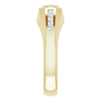 3/4 CTW Lab-Grown Diamond Band, 8.19 mm