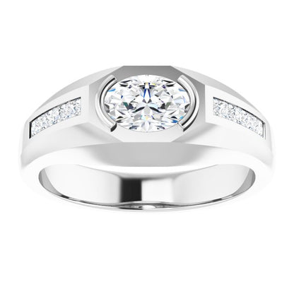 3/4 CTW Lab-Grown Diamond Band, 8.19 mm