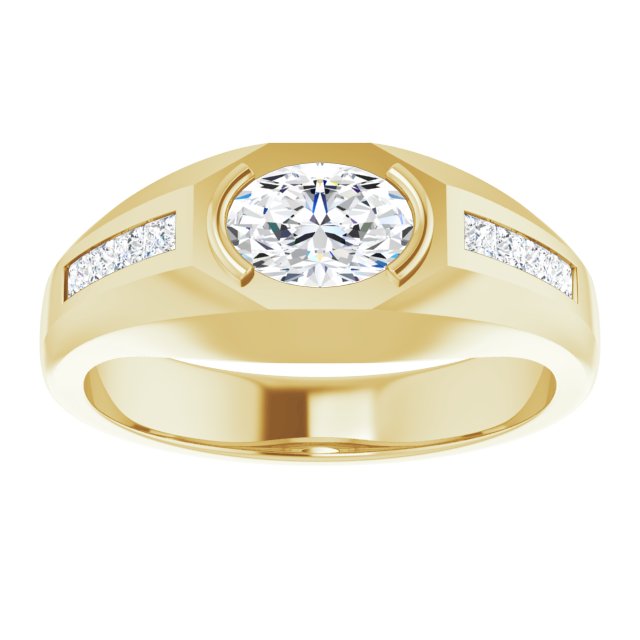 3/4 CTW Lab-Grown Diamond Band, 8.19 mm