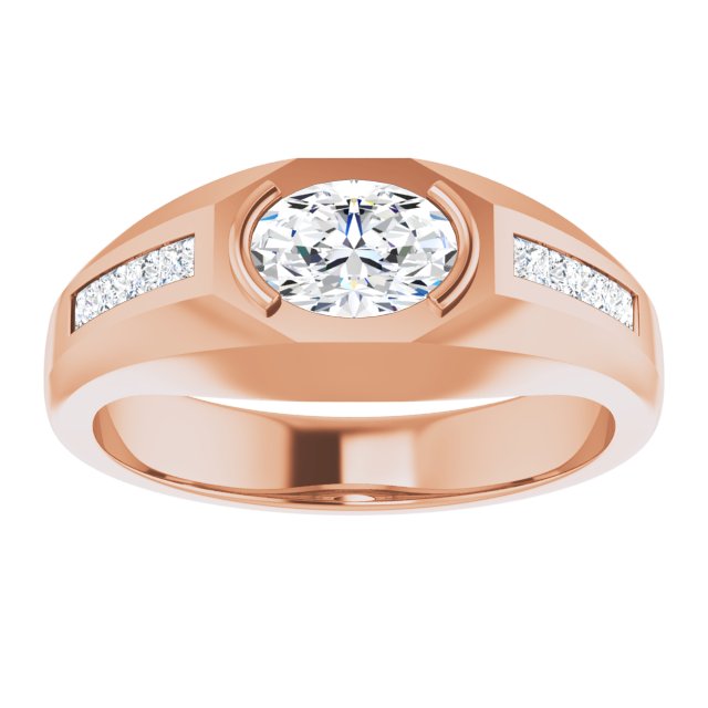 3/4 CTW Lab-Grown Diamond Band, 8.19 mm
