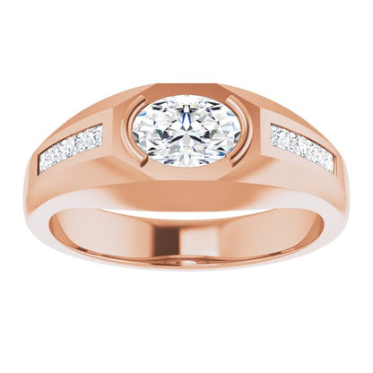 3/4 CTW Lab-Grown Diamond Band, 8.19 mm