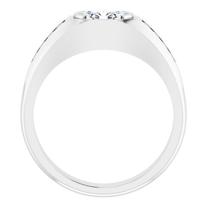 3/4 CTW Lab-Grown Diamond Band, 8.19 mm