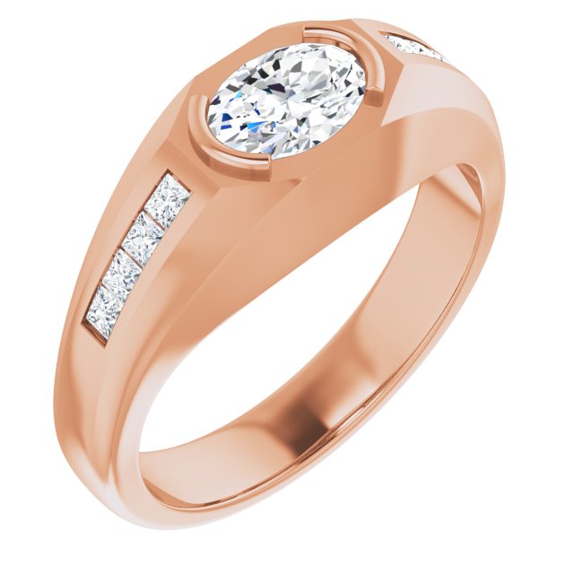 3/4 CTW Lab-Grown Diamond Band, 8.19 mm