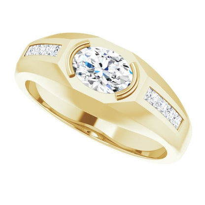 3/4 CTW Lab-Grown Diamond Band, 8.19 mm