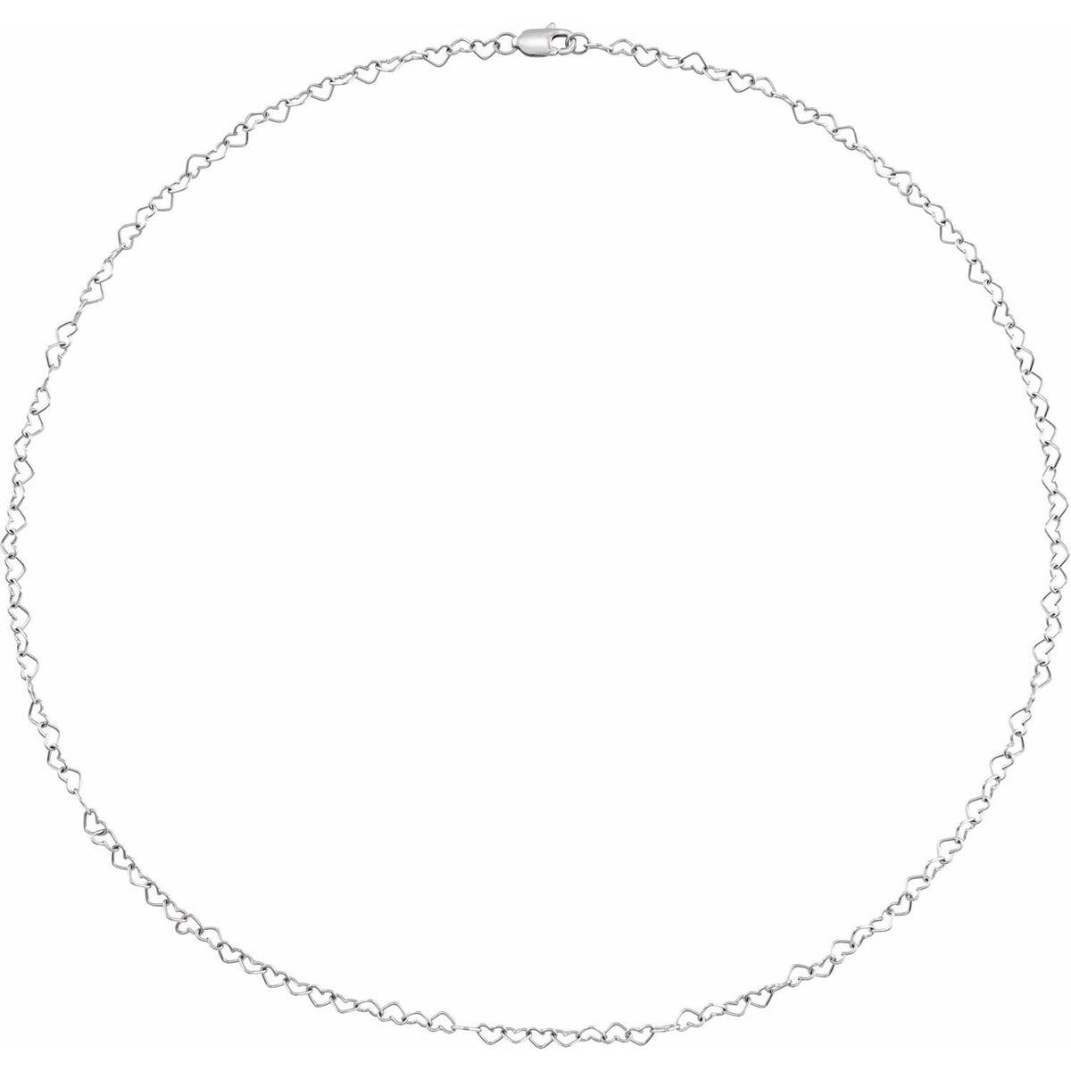 Heart 16" Chain