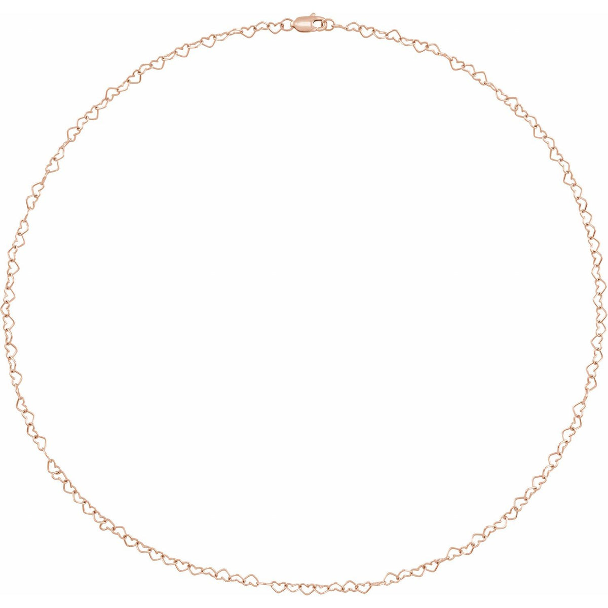 Heart 16" Chain