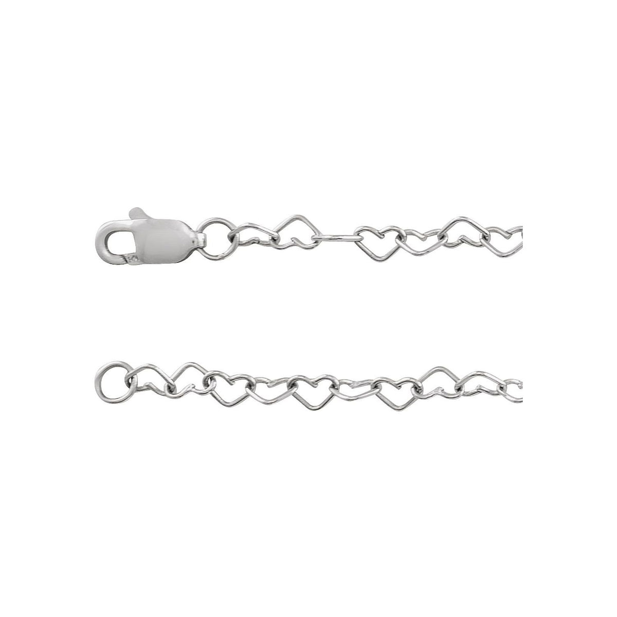 Heart 16" Chain