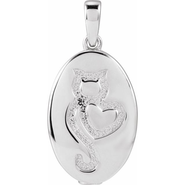 Cat Ash Holder Pendant