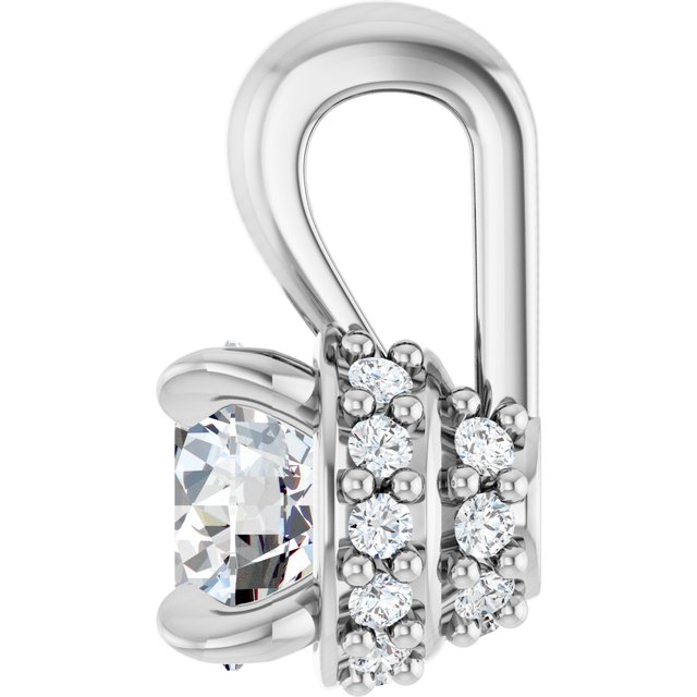 1/4 CTW Natural Diamond Pendant