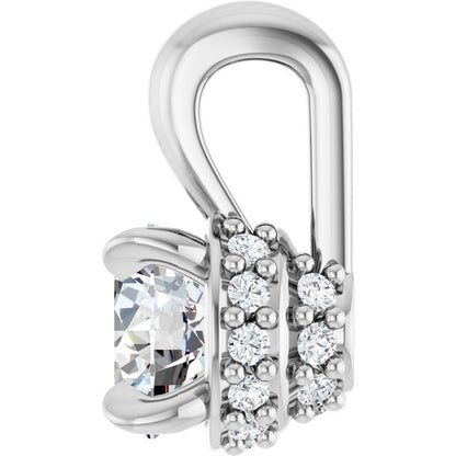 1/4 CTW Natural Diamond Pendant