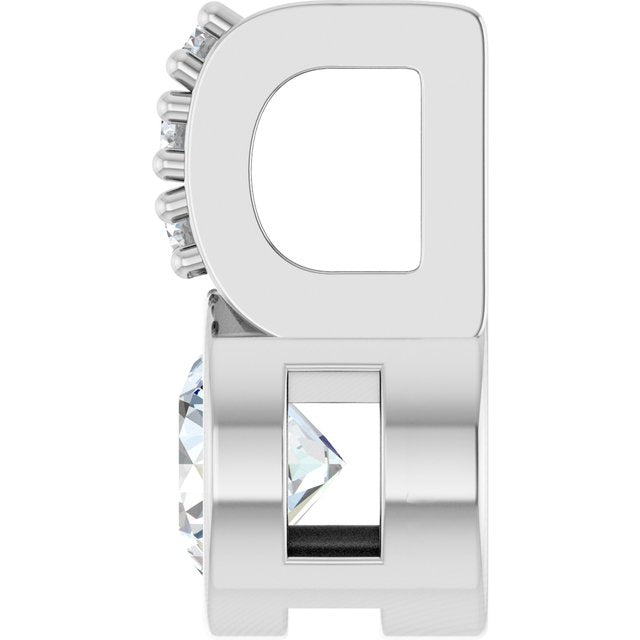 1/4 CTW Lab-Grown Diamond Pendant