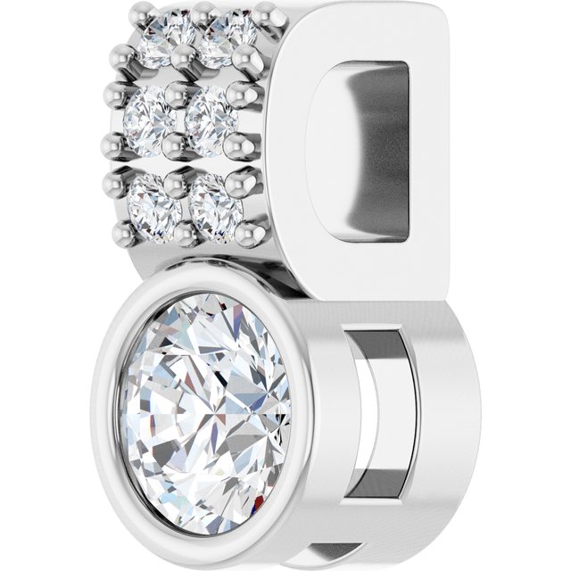 1/4 CTW Lab-Grown Diamond Pendant