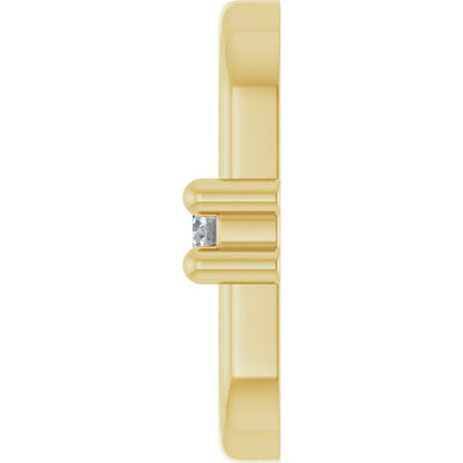 .04 CT Lab-Grown Diamond Link, 5.9 mm x 9 mm