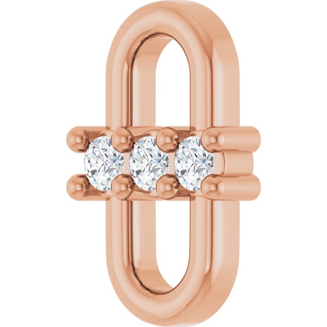 .04 CTW Natural Diamond Link