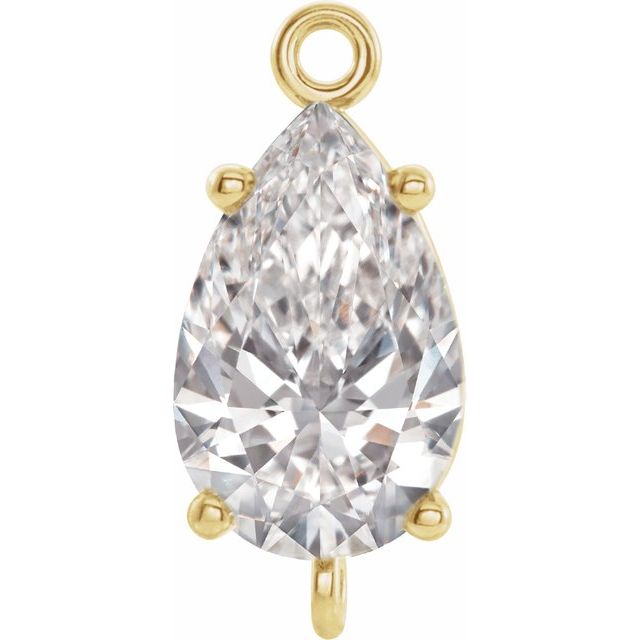 1/3 CT Natural Diamond 4-Prong Link