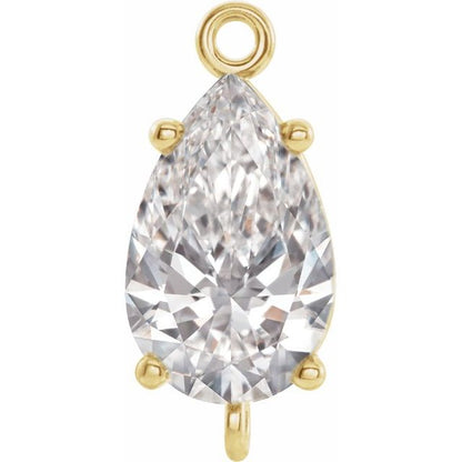 1/3 CT Natural Diamond 4-Prong Link