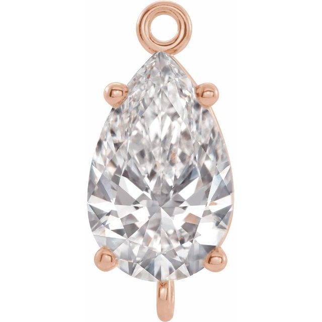 1/2 CT Lab-Grown Diamond 4-Prong Link