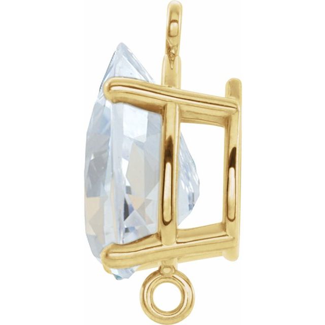 1/3 CT Lab-Grown Diamond 4-Prong Link
