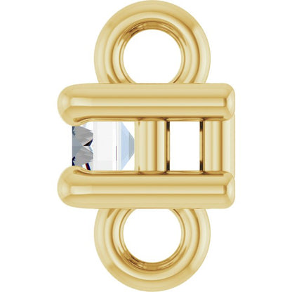 .06 CT Lab-Grown Diamond 4-Prong Link