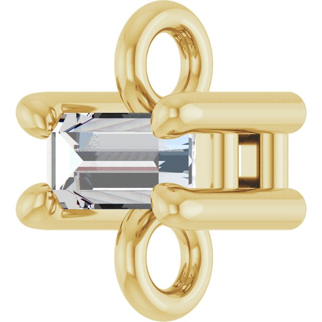 .06 CT Lab-Grown Diamond 4-Prong Link