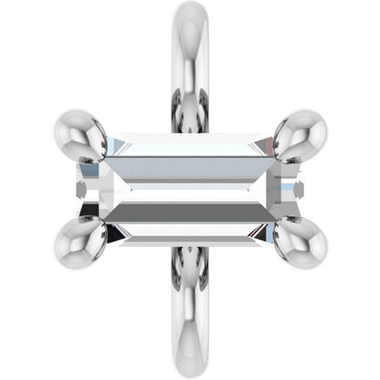 .06 CT Lab-Grown Diamond 4-Prong Link