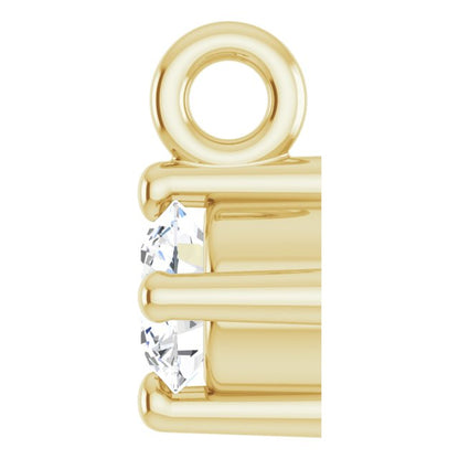 .06 CT Lab-Grown Diamond Dangle