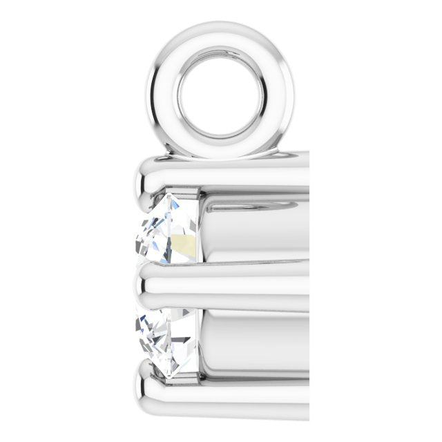 .06 CT Lab-Grown Diamond Dangle
