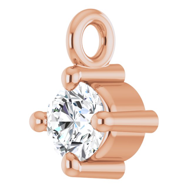 .06 CT Lab-Grown Diamond Dangle