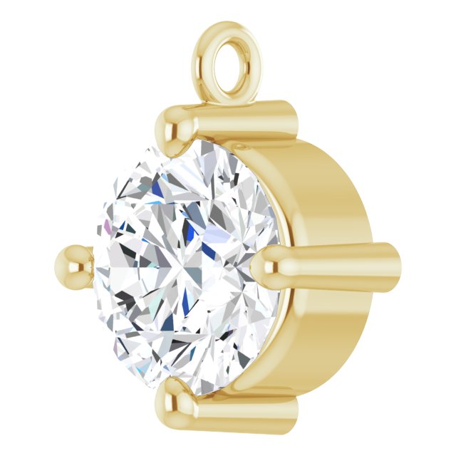 5/8 CT Lab-Grown Diamond Dangle