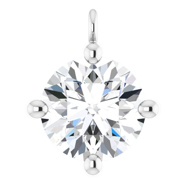 5/8 CT Lab-Grown Diamond Dangle