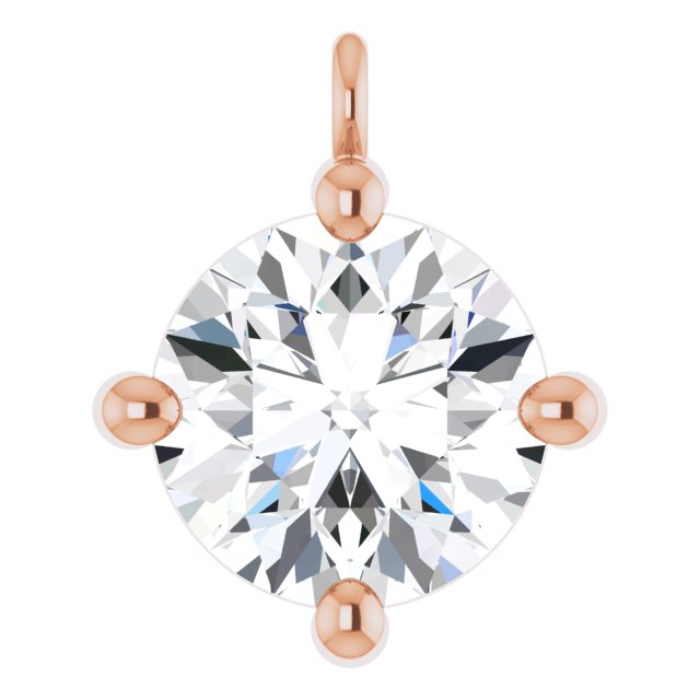 5/8 CT Lab-Grown Diamond Dangle
