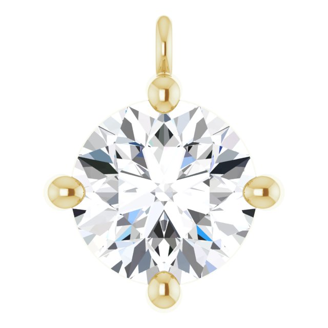 5/8 CT Lab-Grown Diamond Dangle