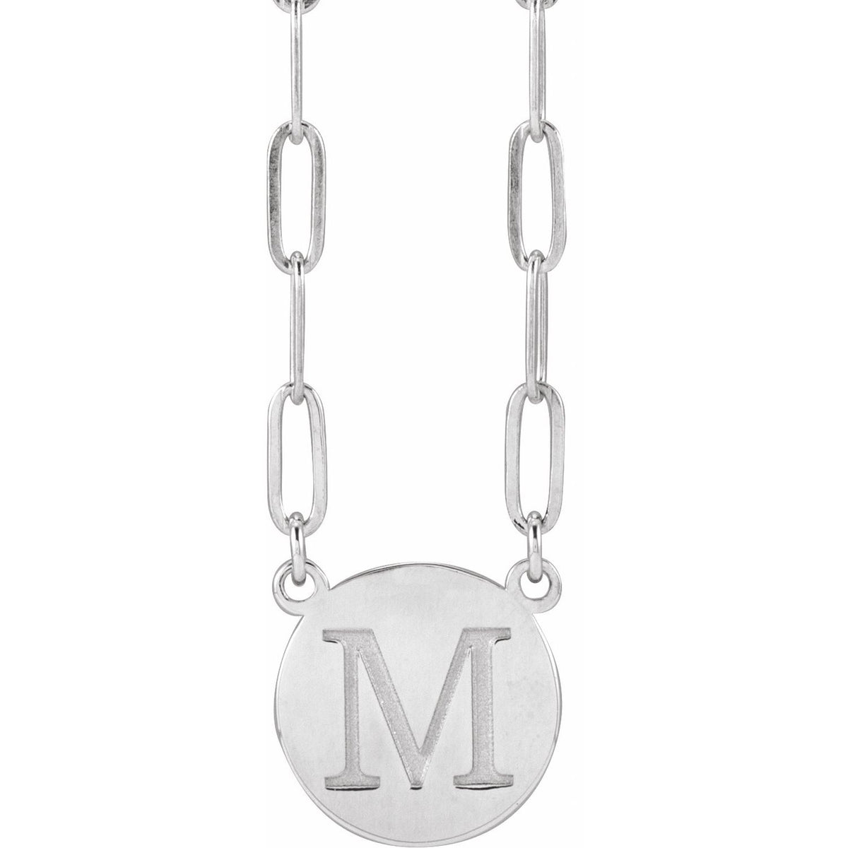 Engravable Disc 16" Necklace