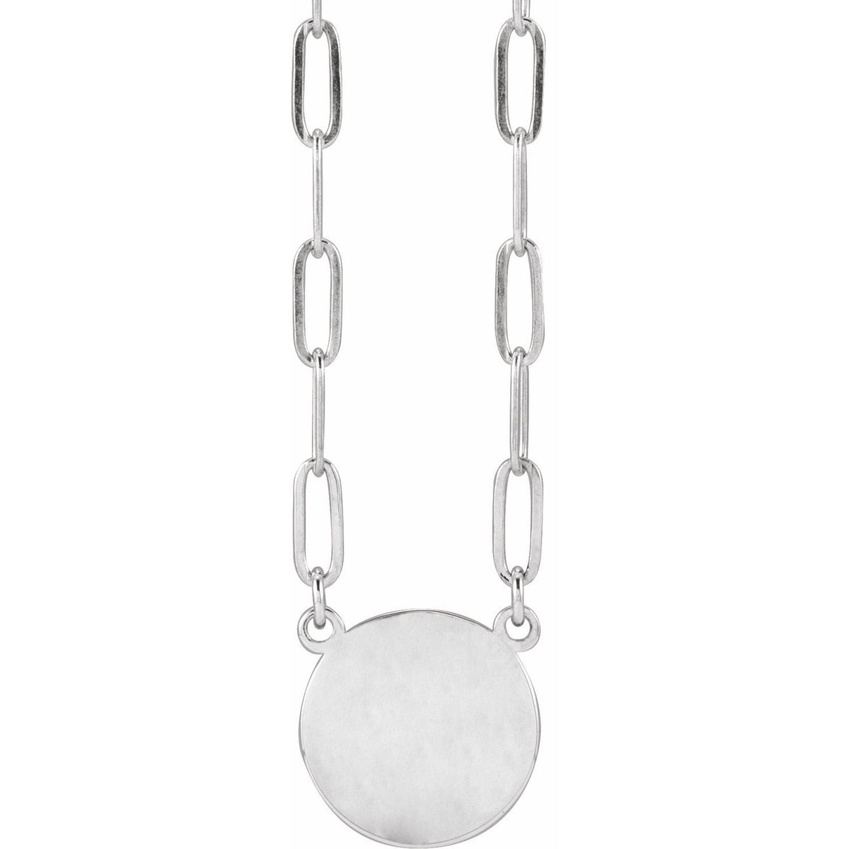 Engravable Disc 16" Necklace