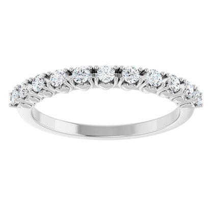 1/3 CTW Lab-Grown Diamond Anniversary Band, 3.2 x 2.6 mm