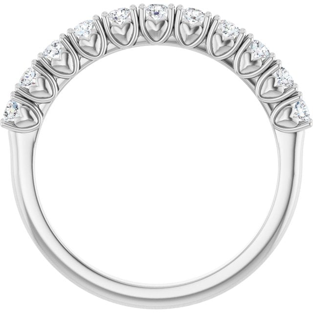 1/3 CTW Natural Diamond Anniversary Band, 3.2 x 2.6 mm