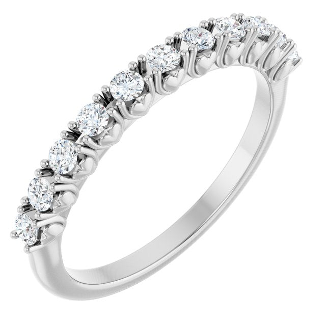 1/3 CTW Natural Diamond Anniversary Band, 3.2 x 2.6 mm