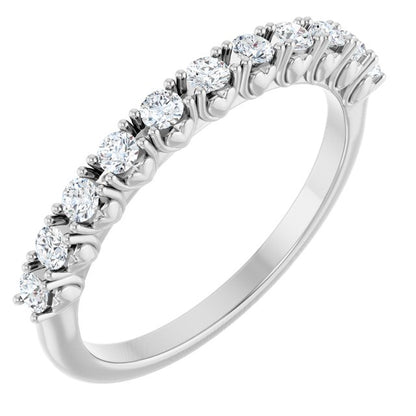 1/3 CTW Natural Diamond Anniversary Band, 3.2 x 2.6 mm