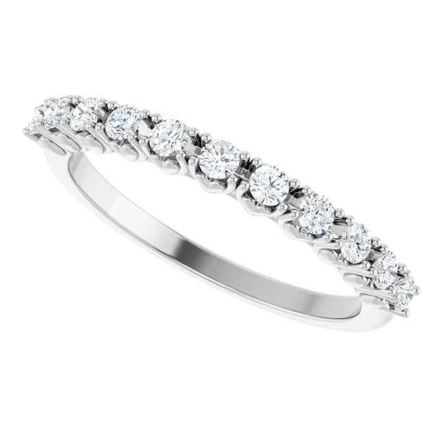 1/3 CTW Lab-Grown Diamond Anniversary Band, 3.2 x 2.6 mm
