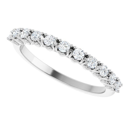 1/3 CTW Lab-Grown Diamond Anniversary Band, 3.2 x 2.6 mm